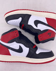 Air Jordan (GS) 1 Retro High OG "Black Toe Reimagined" 2025 New Size 6.5Y