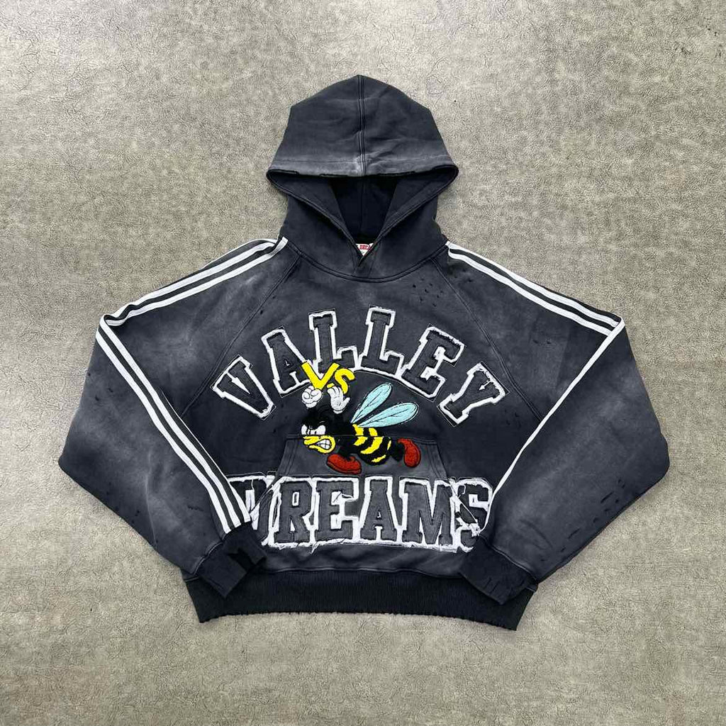 Vale Hoodie "ANTHEM" Black New Size S