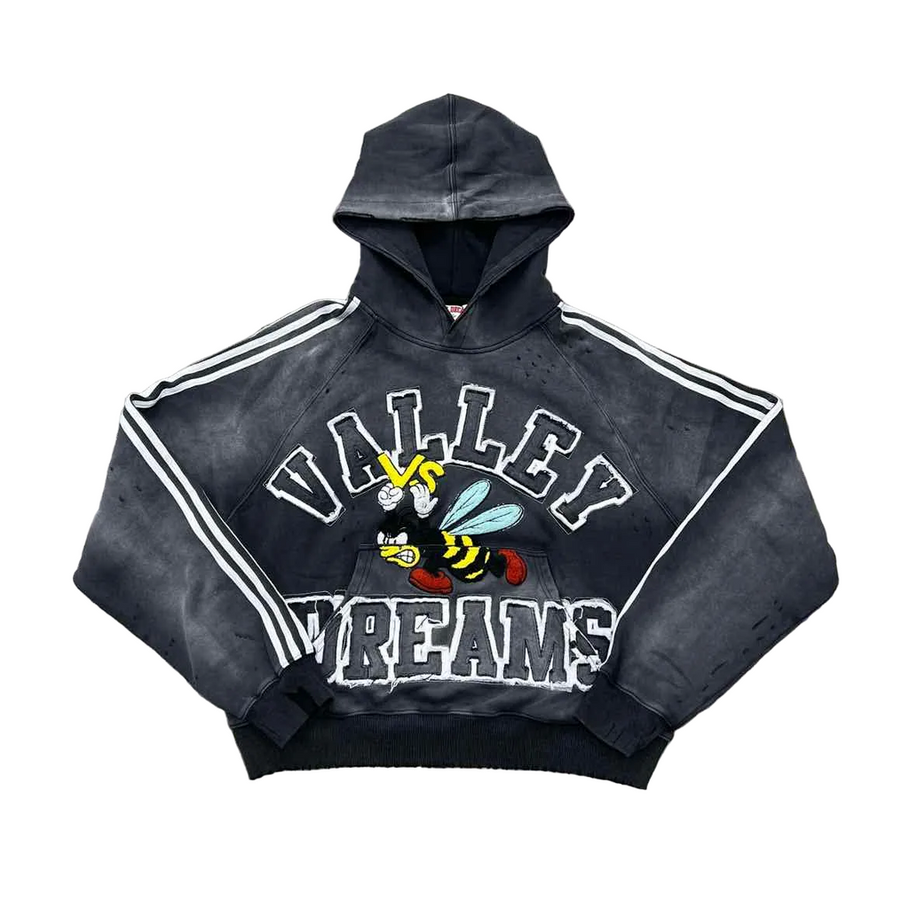 Vale Hoodie "ANTHEM" Black New Size L