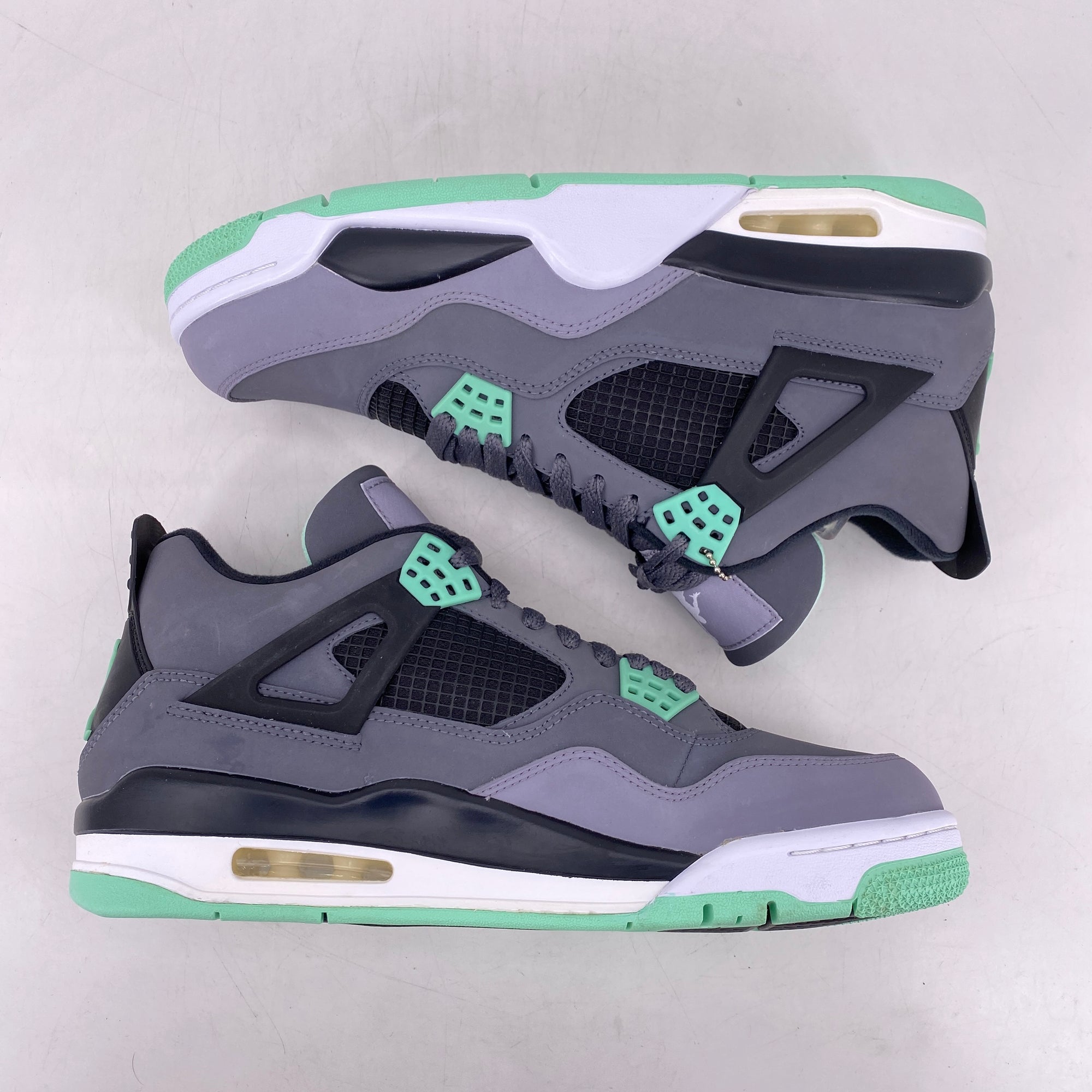 Air Jordan 4 Retro &quot;Green Glow&quot; 2014 New Size 10