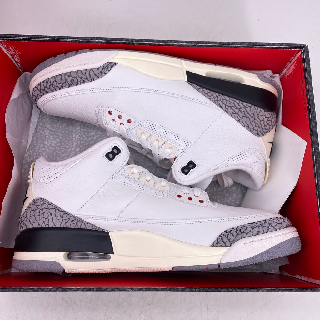 Air Jordan 3 Retro "White Cement" 2023 New Size 14