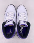 Air Jordan 3 Retro "Dark Iris" 2022 Used Size 11.5