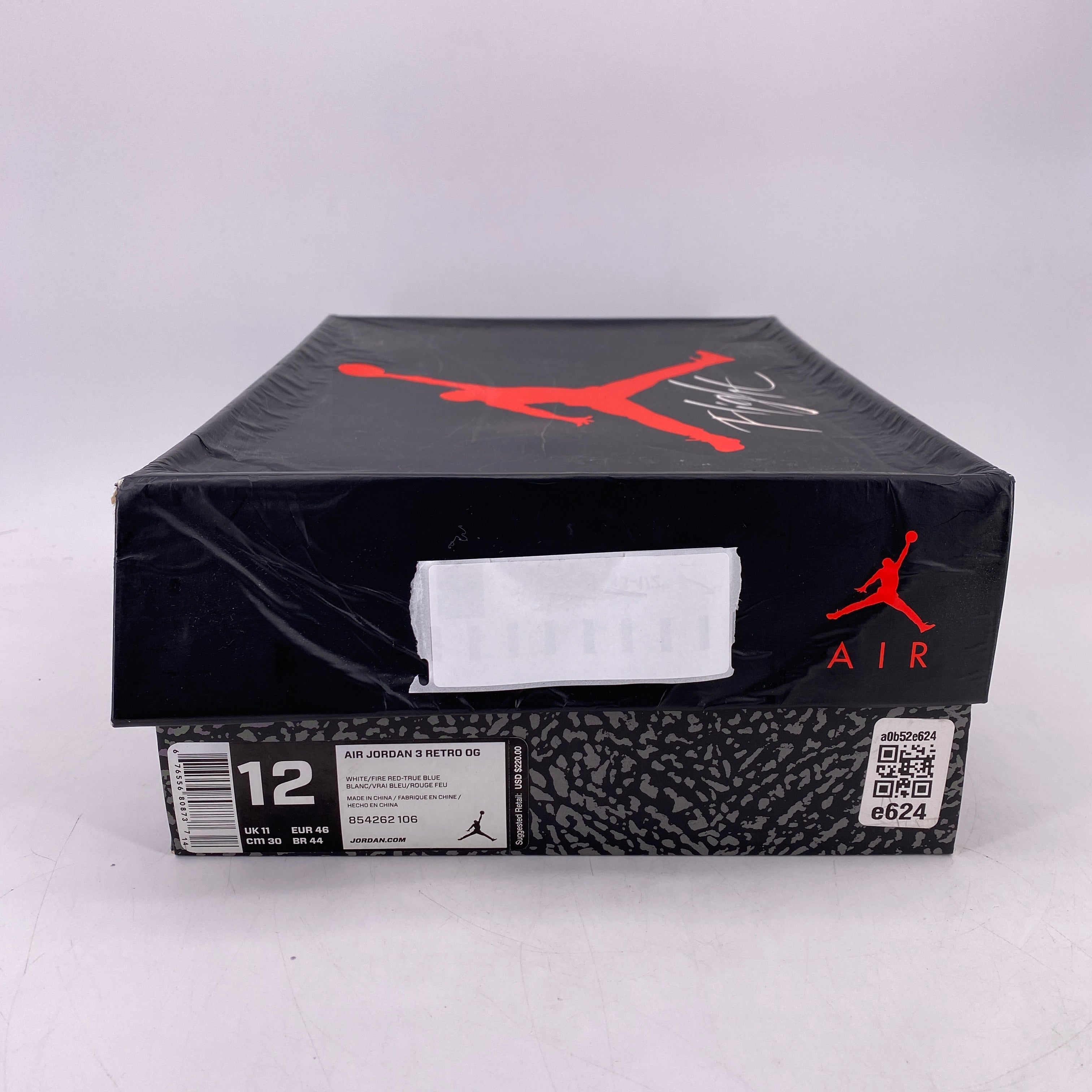 Air Jordan 3 Retro &quot;True Blue&quot; 2016 Used Size 12