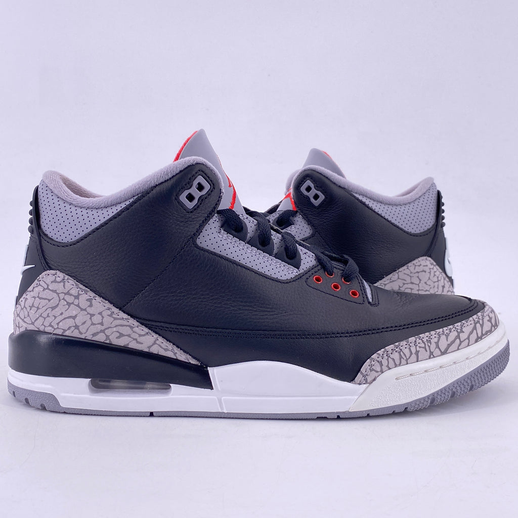 Air Jordan 3 Retro "Black Cement" 2024 Used Size 10.5