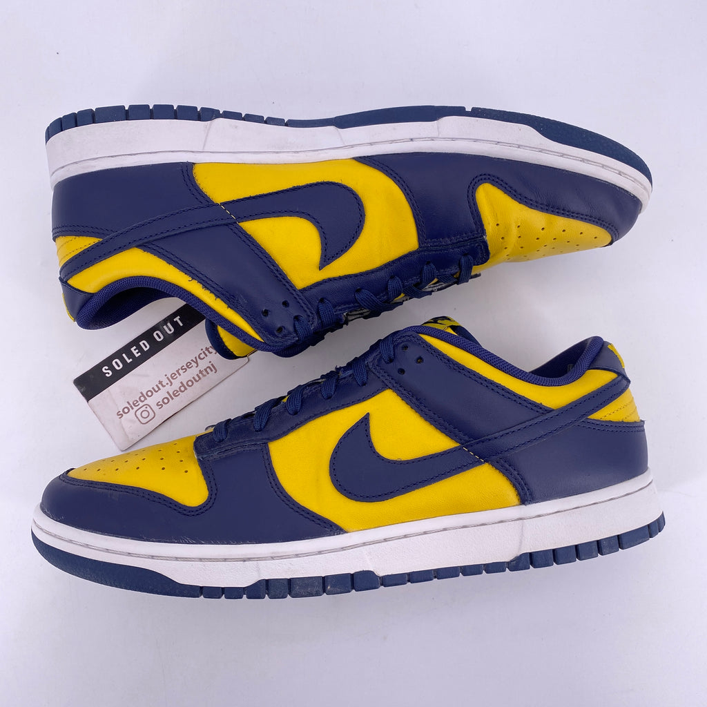 Nike Dunk Low Retro "Michigan" 2021 Used Size 12