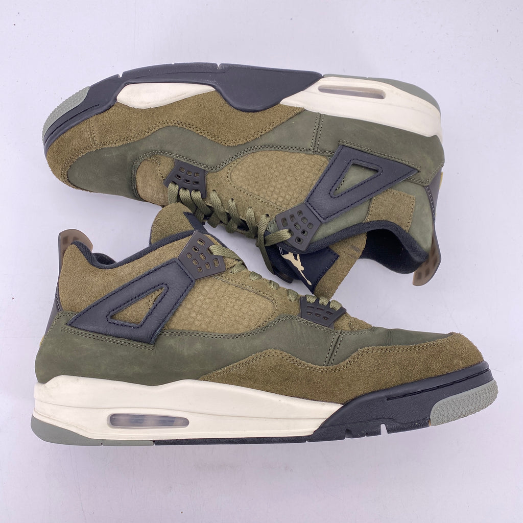 Air Jordan 4 Retro "Medium Olive" 2023 Used Size 13