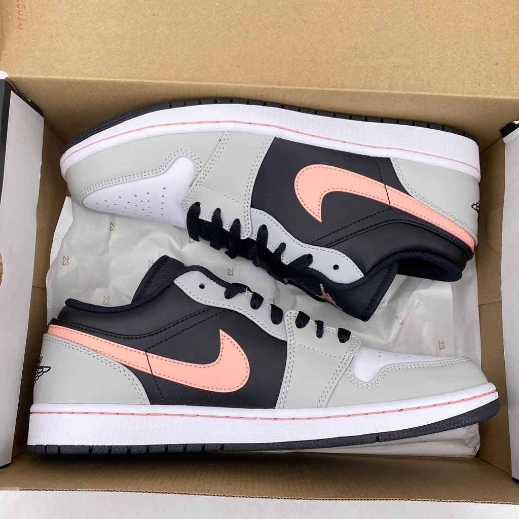 Air Jordan 1 Low "Black Grey Pink" 2022 New Size 11