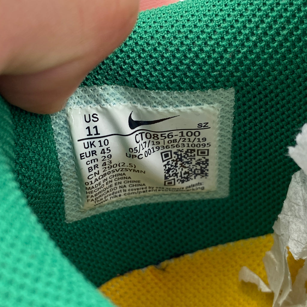 Nike Dunk Low LTHR "Ow Pine Green" 2019 Used Size 11