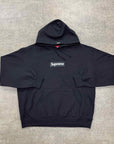 Supreme Hoodie "BOX LOGO" Black Used Size L