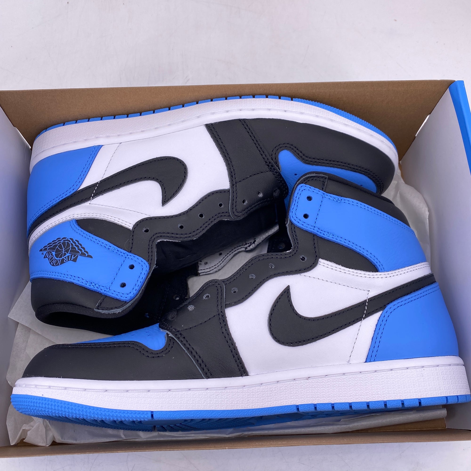 Air Jordan 1 Retro High OG &quot;Unc Toe&quot; 2023 New Size 10.5