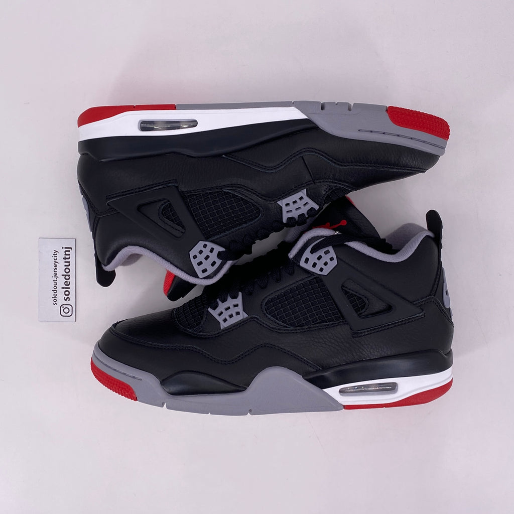 Air Jordan 4 Retro "Bred Reimagined" 2024 New Size 9.5