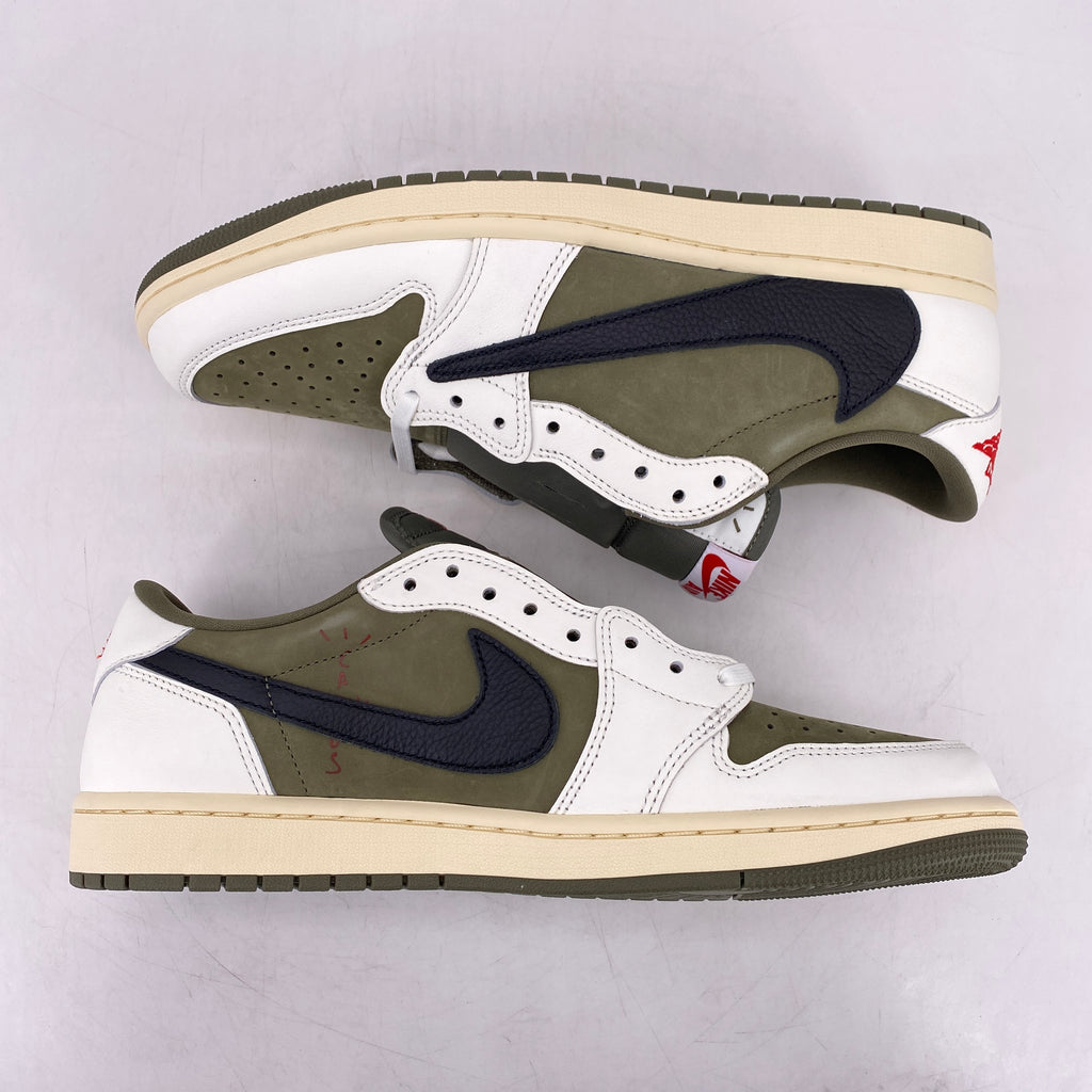 Air Jordan 1 Low OG SP "Travis Scott Medium Olive" 2024 New Size 11