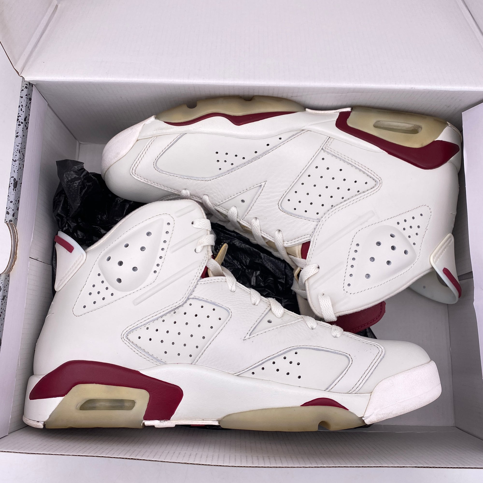 Air Jordan 6 Retro &quot;Maroon&quot; 2015 Used Size 10.5
