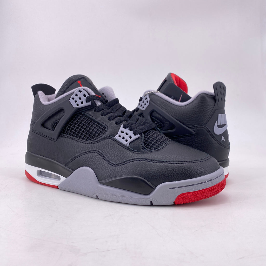 Air Jordan 4 Retro "Bred Reimagined" 2024 New Size 10.5