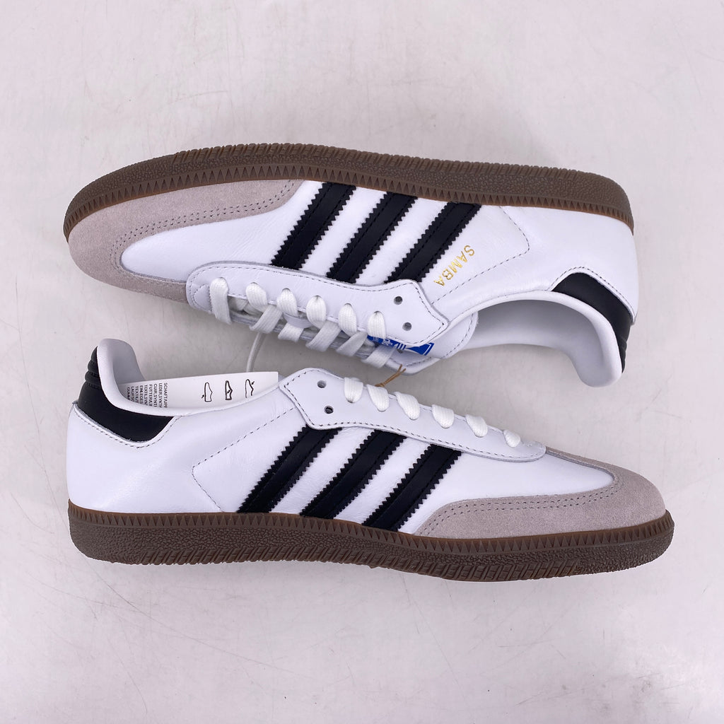 adidas Samba ホワイト/ブラック/グレー 230サイズ