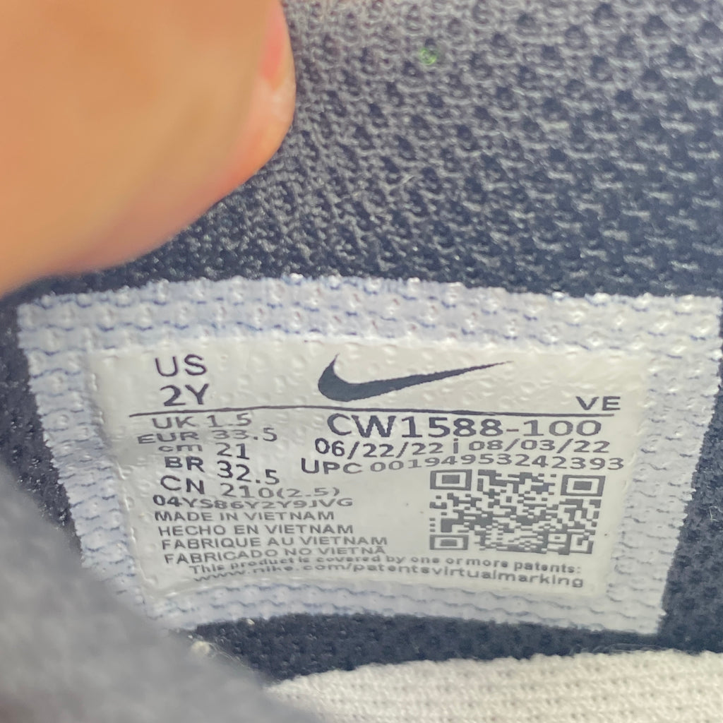 Nike (PS) Dunk Low "Black White" 2021 New Size 2Y