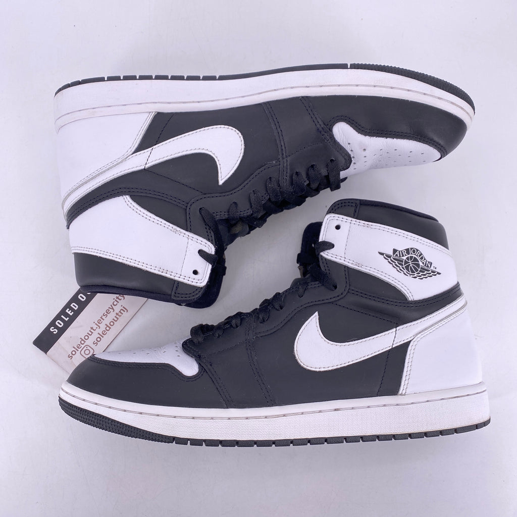 Air Jordan 1 Retro High OG "Black White" 2024 Used Size 13