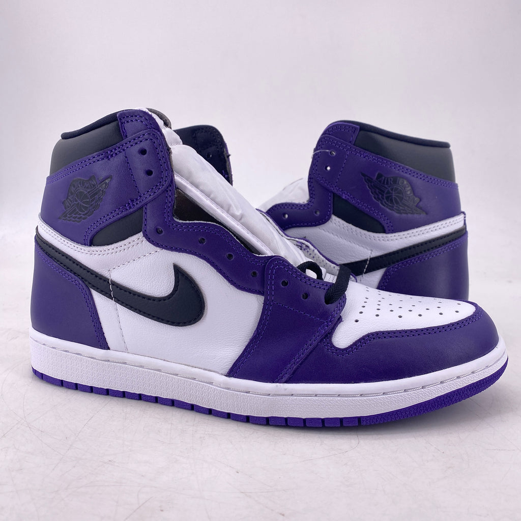 Air Jordan 1 Retro High OG "Court Purple 2.0" 2020 New Size 10