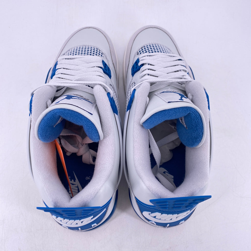Air Jordan 4 Retro "Military Blue" 2024 New Size 11.5
