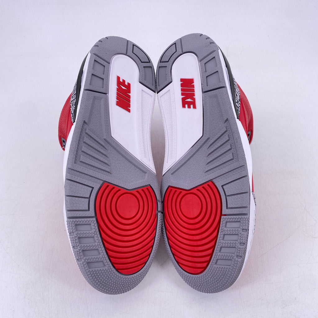 Air Jordan 3 Retro "Unite Fire Red" 2020 New Size 10