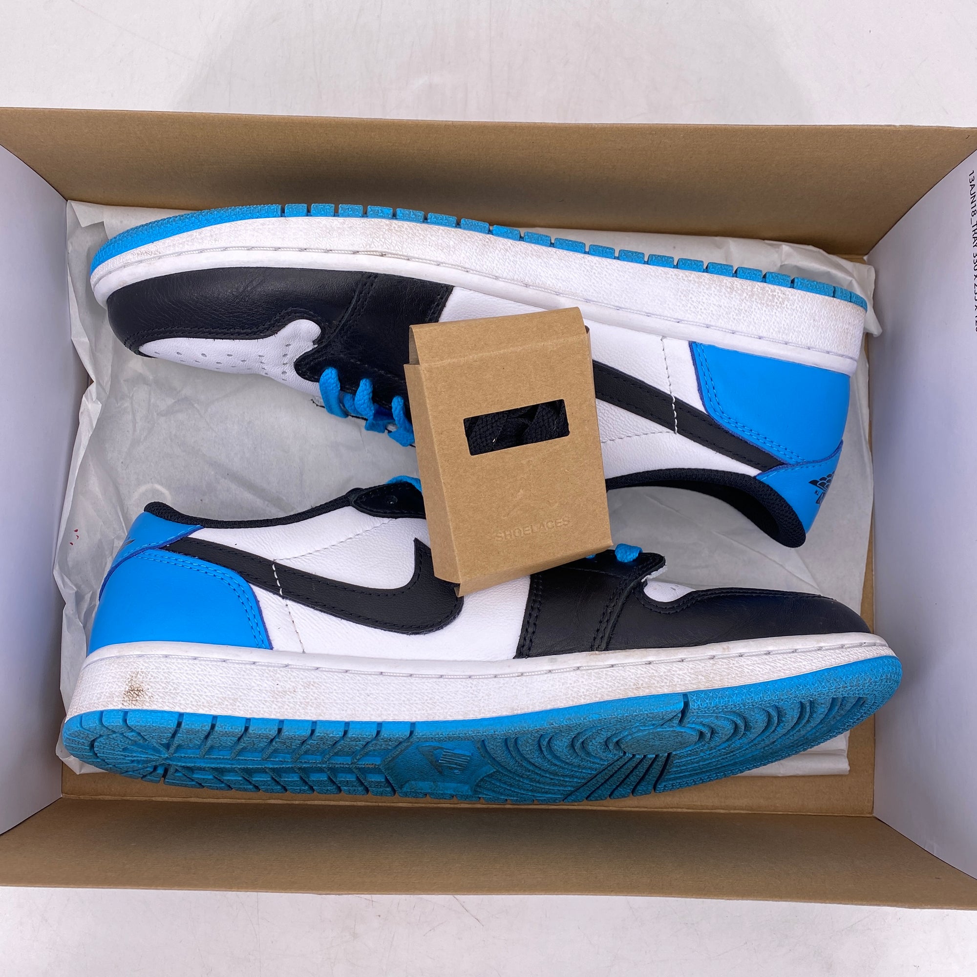 Air Jordan 1 Retro Low OG EX &quot;Powder Blue&quot; 2022 Used Size 9.5