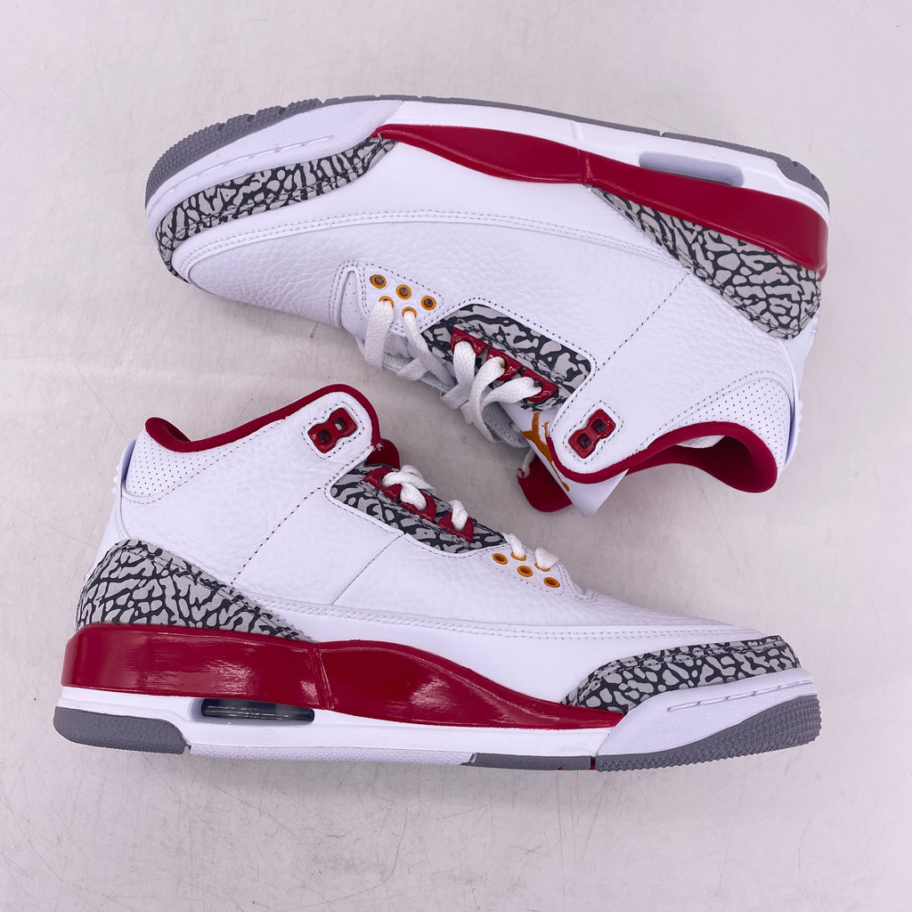 Air Jordan 3 Retro "Cardinal" 2022 New Size 8