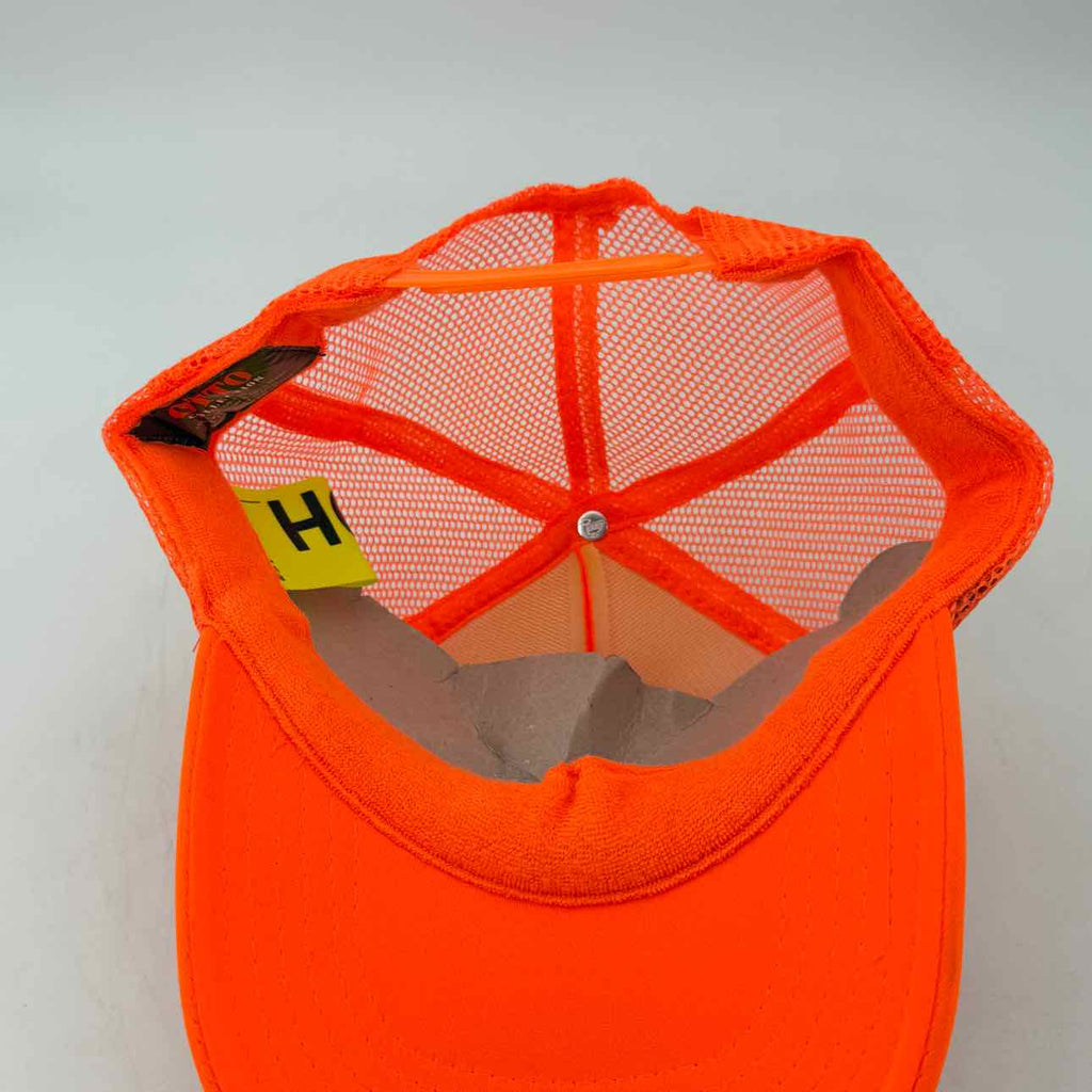 OFF-WHITE Trucker Hat "FIGURES OF SPEECH" New Orange Size OS