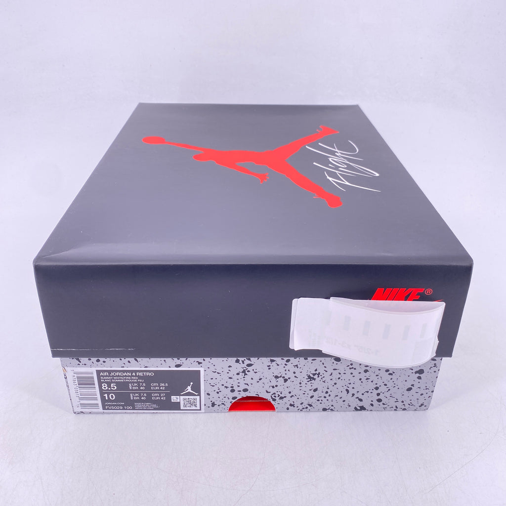 Air Jordan 4 Retro "White Cement" 2025 New Size 8.5