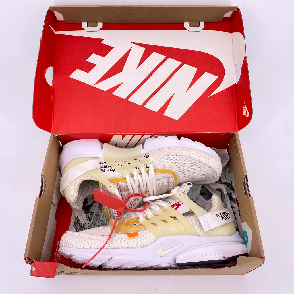 Nike Air Presto "Ow White" 2018 New (Cond) Size 12