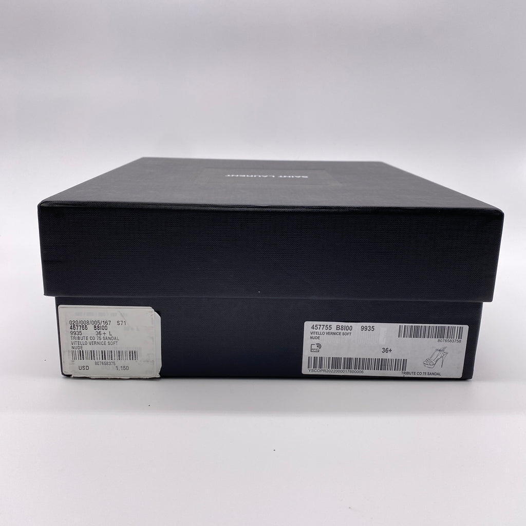 Saint Laurent Tribute "75 Ysl Heels"  New Size 36.5