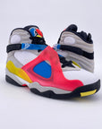 Air Jordan 8 Retro SE "White Multicolor" 2019 New (Cond) Size 10.5