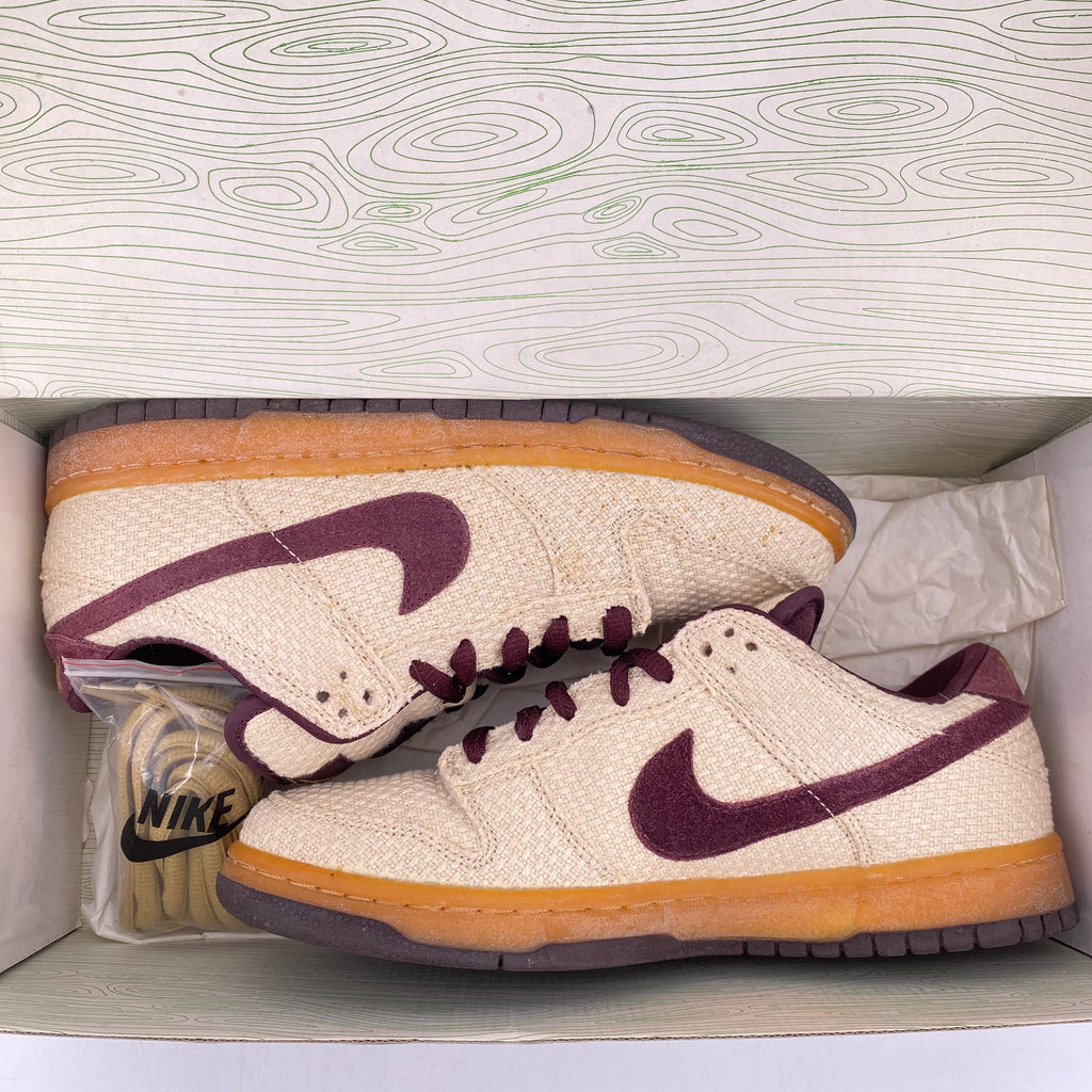 Nike SB Dunk Low "RED MAHOGANY" 2004 Used Size 8