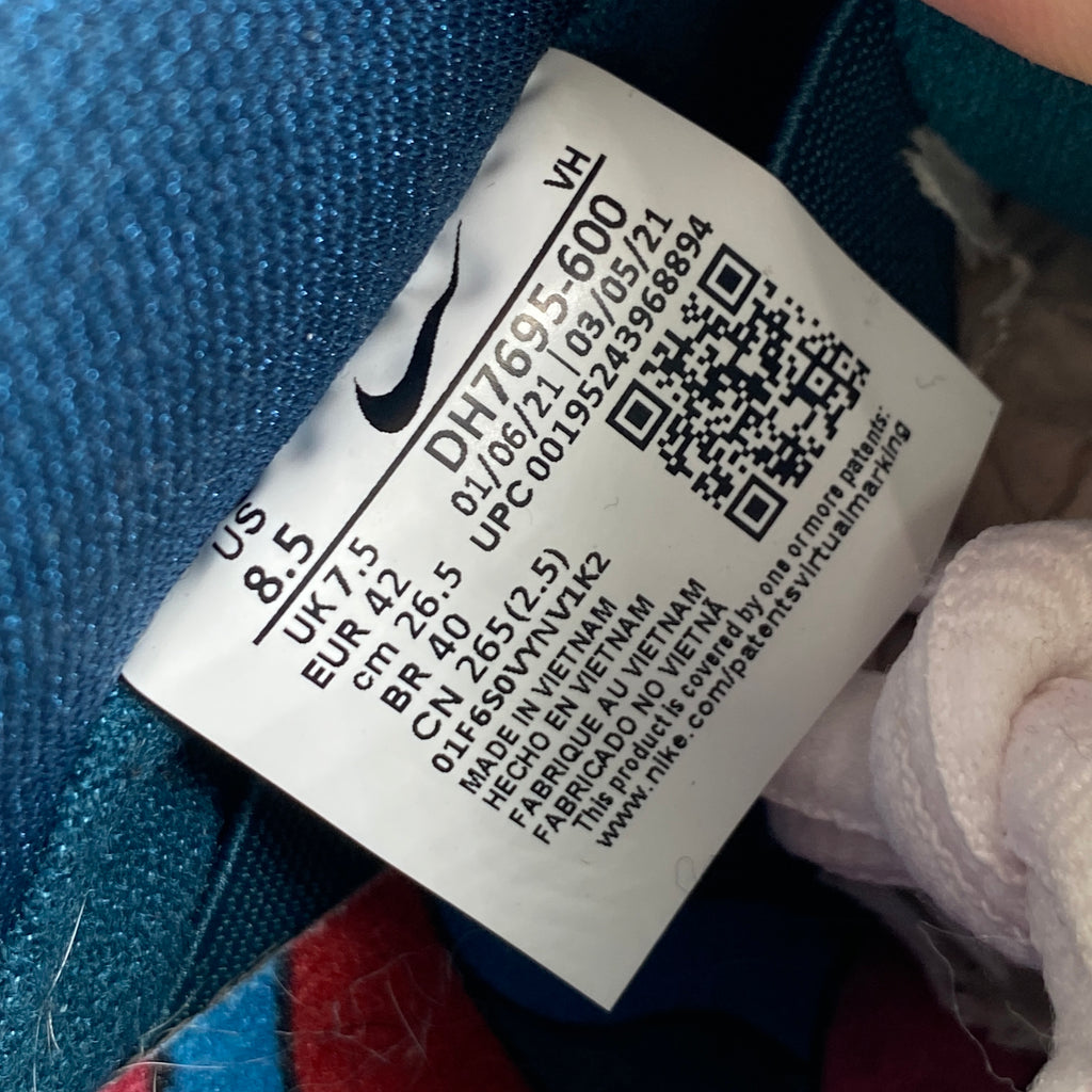 Nike SB Dunk Low "Parra Abstract Art" 2021 Used Size 8.5