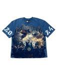 Godspeed T-Shirt "V.O.D" Blue New Size S