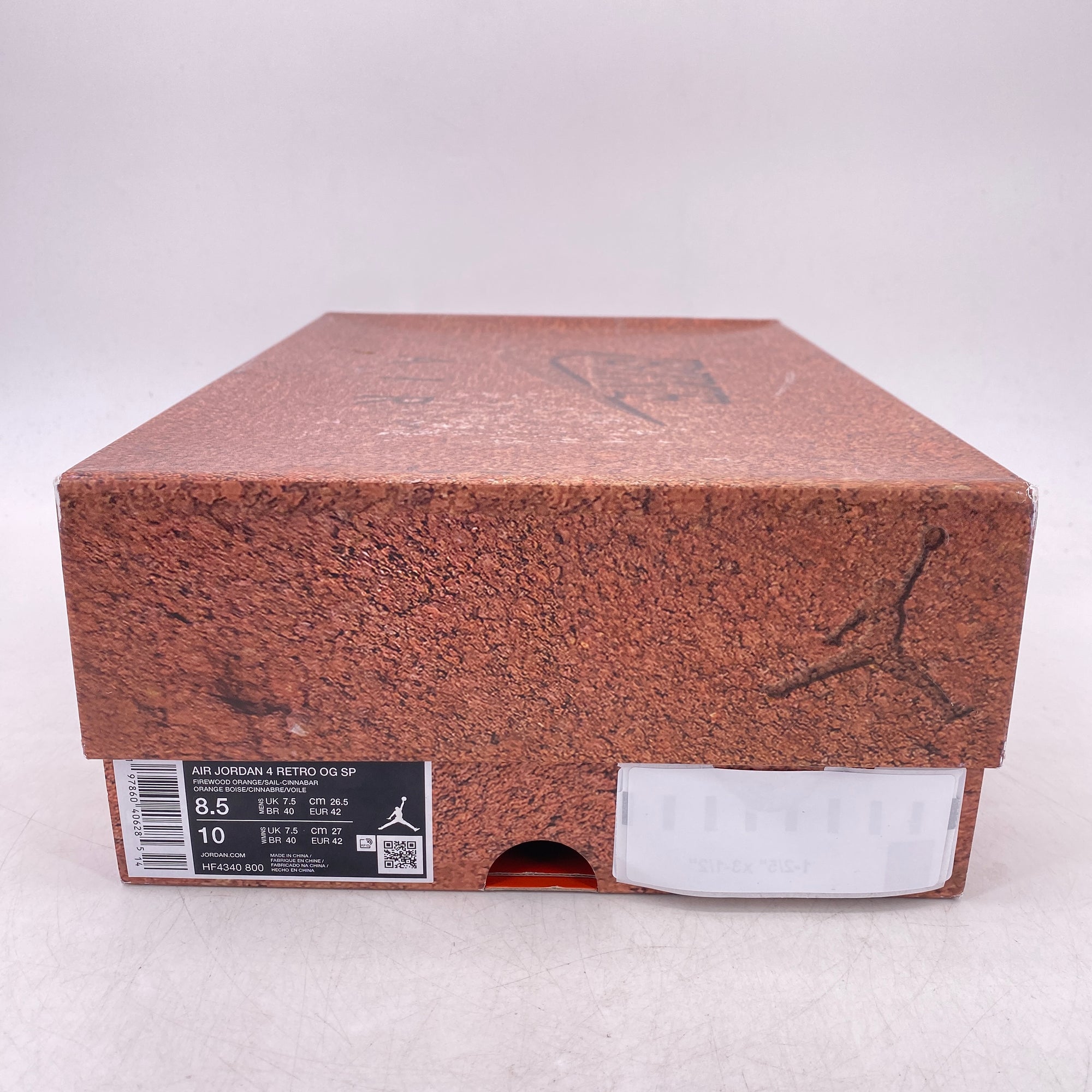 Air Jordan 4 Retro "Brick By Brick" 2025 New Size 8.5