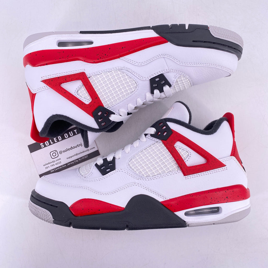 Air Jordan (GS) 4 Retro "Red Cement" 2023 New Size 7Y