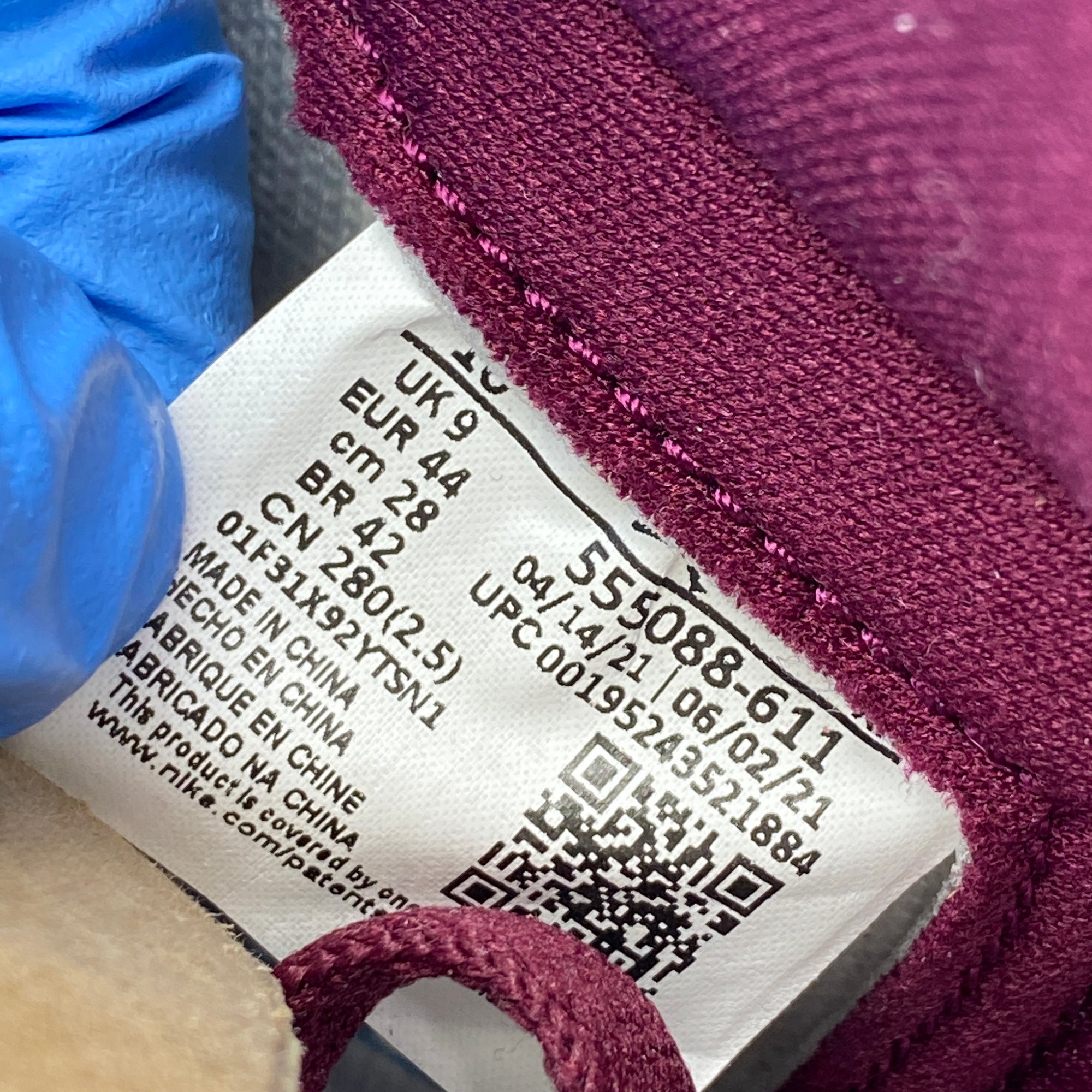 Air Jordan 1 Retro High OG &quot;Bordeaux&quot; 2021 New Size 10