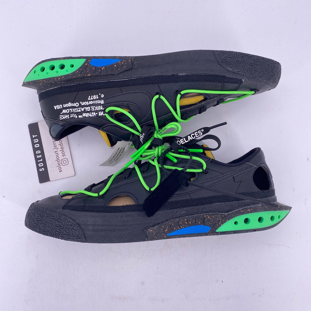 Nike Blazer Low / OW "Electro Green" 2022 New Size 12.5