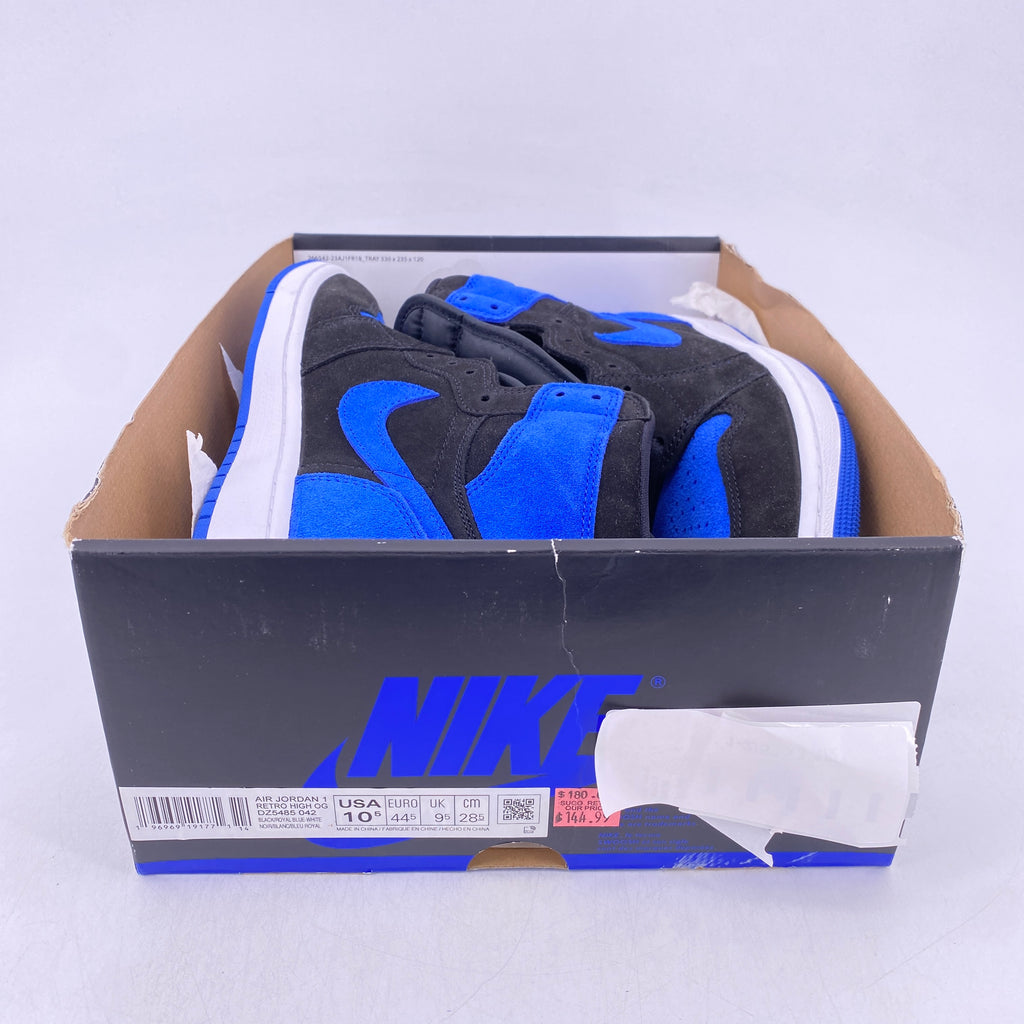 Air Jordan 1 Retro High "Royal Reimagined" 2023 New Size 10.5