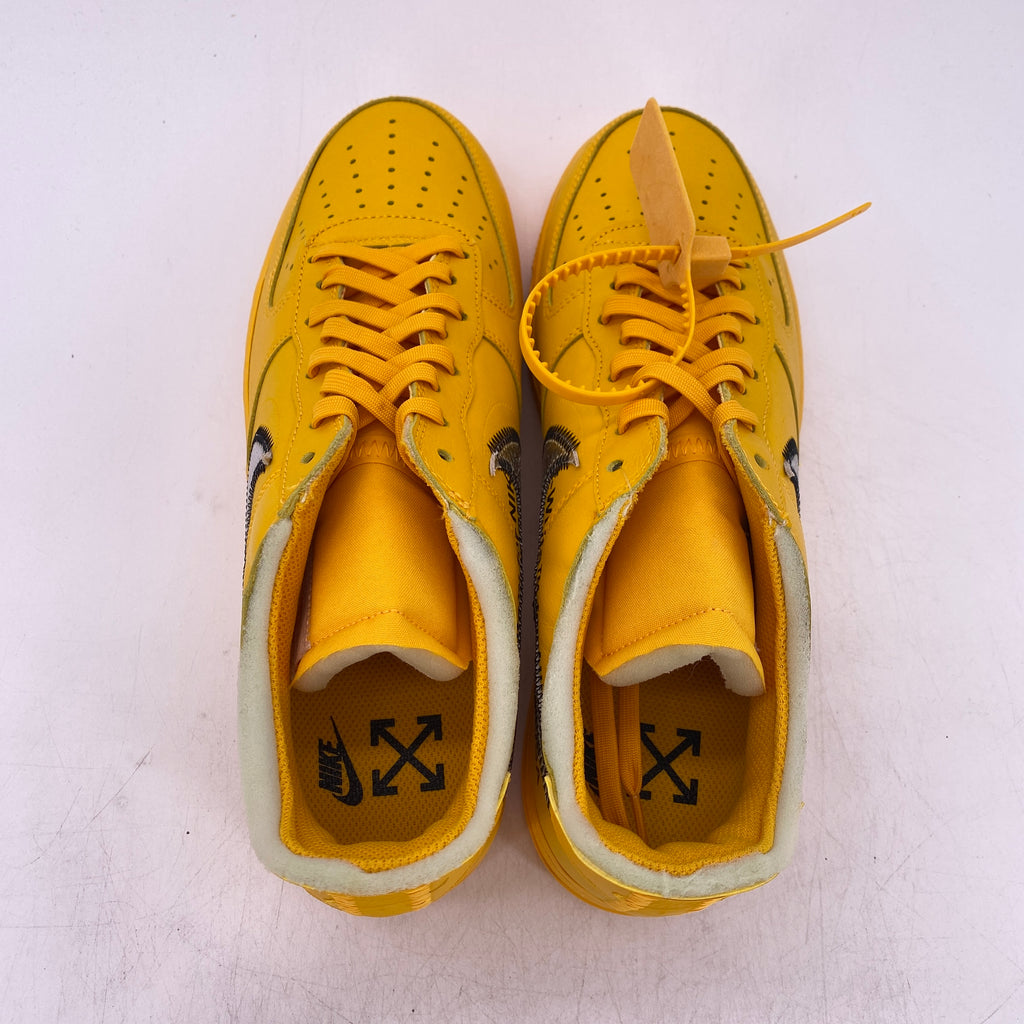 Nike Air Force 1 Low / OW "University Gold" 2021 New Size 10