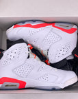 Air Jordan 6 Retro "Infrared White" 2014 New Size 11.5