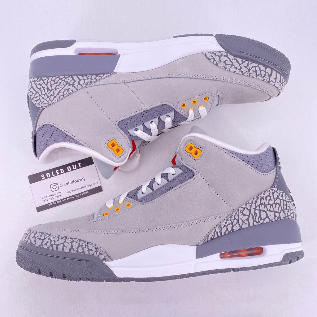 Air Jordan 3 Retro "Cool Grey" 2021 New Size 13