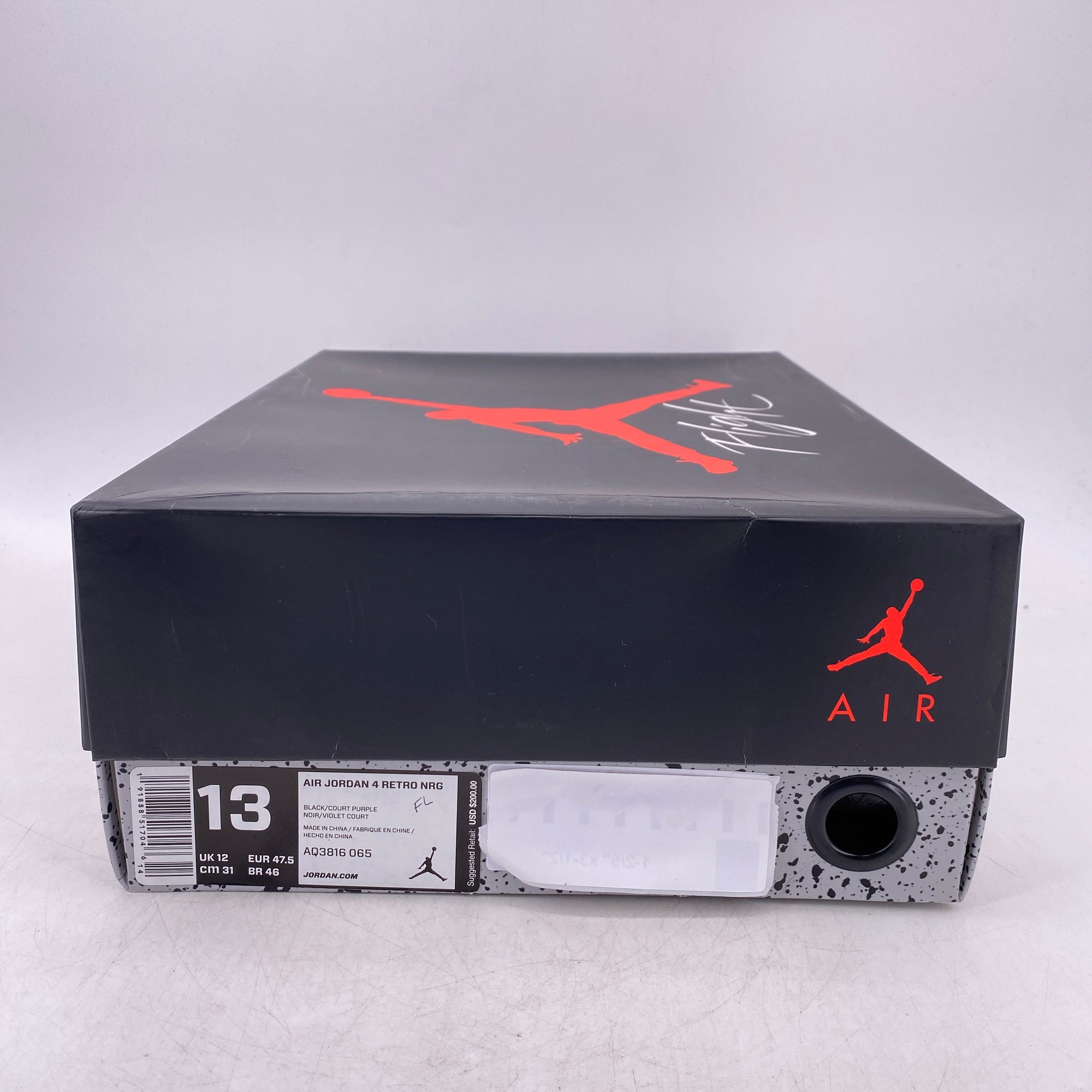 Air Jordan 4 Retro &quot;Raptors&quot; 2018 New Size 13