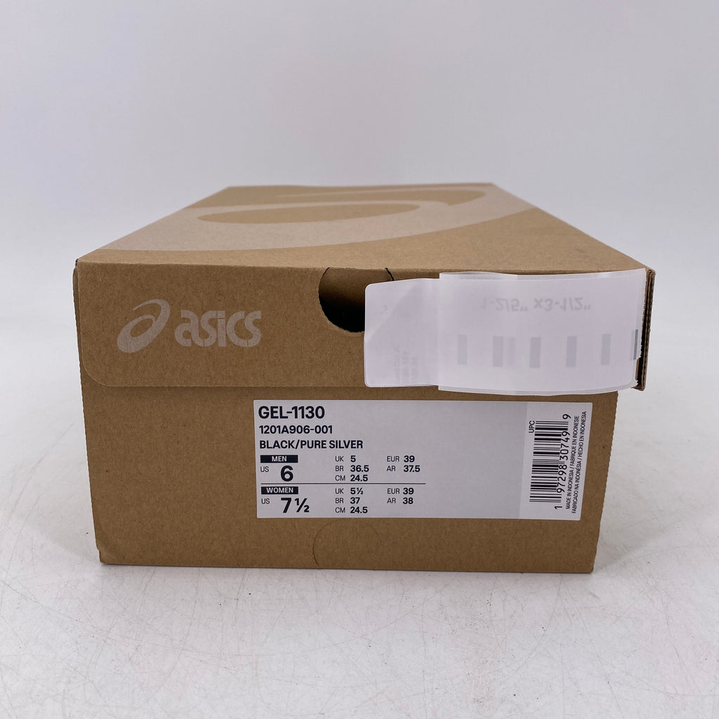 Asics Gel-1130 "Black Pure Silver" 2023 New Size 6