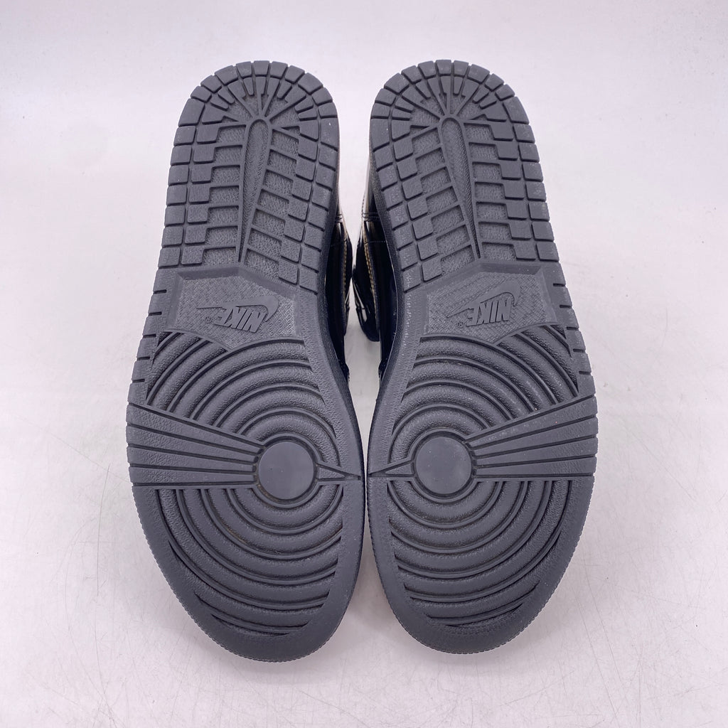 Air Jordan 1 Retro High OG "Black Metallic Gold" 2020 Used Size 10.5