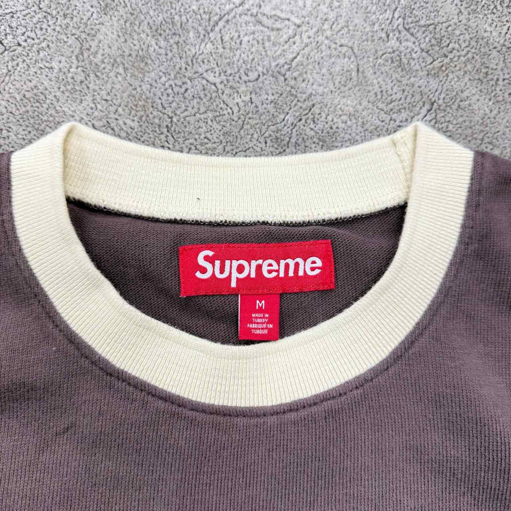 Supreme T-Shirt "SPLIT FOOTBALL" Green New Size M