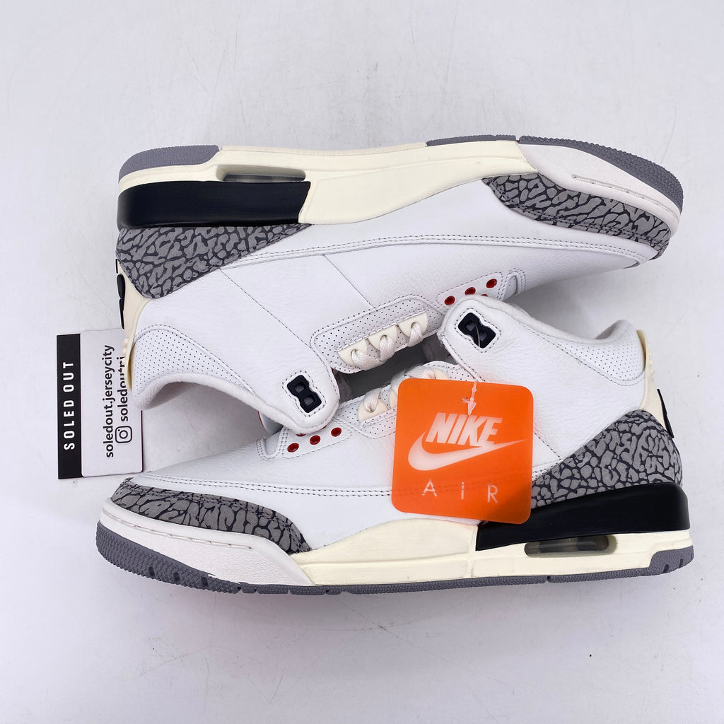 Air Jordan 3 Retro "White Cement Reimagined" 2023 New Size 11.5