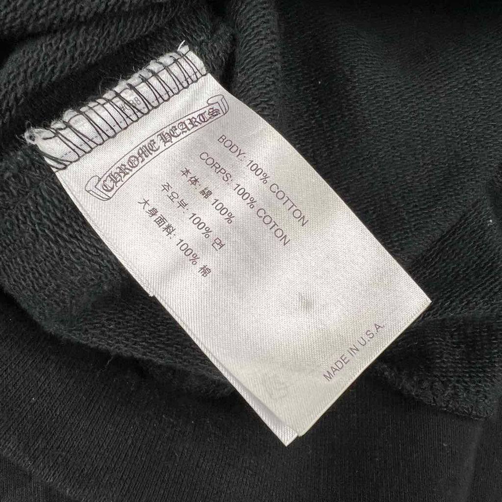 Chrome Hearts Hoodie "MONOGRAM CEMETERY" Black Used Size M