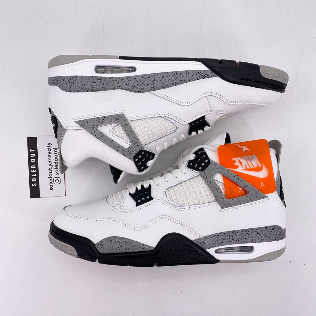 Air Jordan 4 Retro "White Cement" 2025 New Size 11
