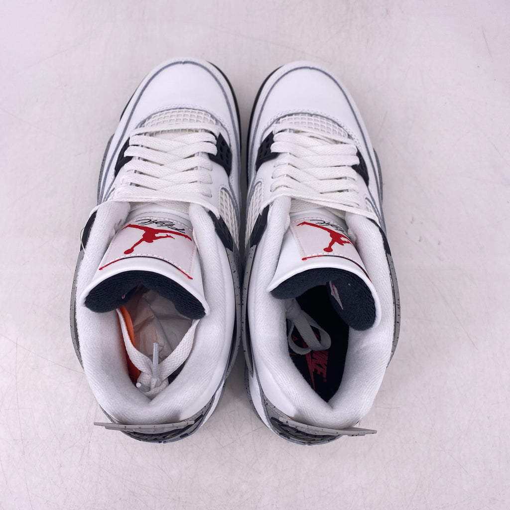 Air Jordan 4 Retro "White Cement" 2025 New Size 8.5